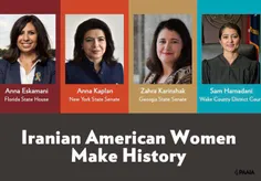 زنان ایرانی در مجالس ایالتی امریکا