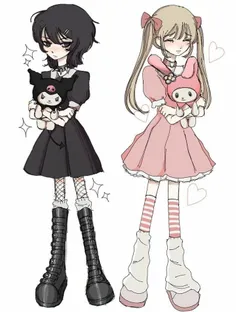 Kuromi and my melody