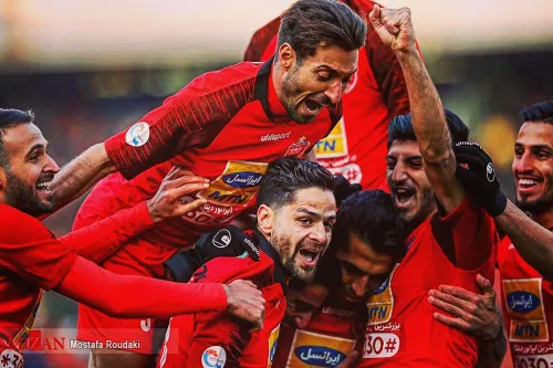 دلم حس و حال استادیوم یک ثانیه بعد از گل برو بچ پرسپولیس 