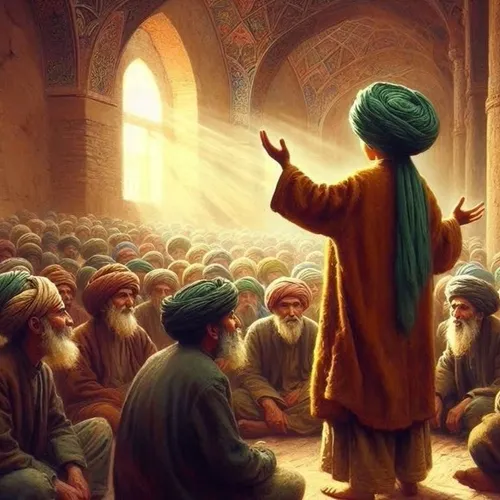 به امامت رسیدن امام زمان (عج) در 5 سالگی از دید هوش مصنوع