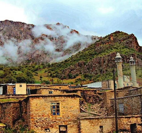 روستای زیبای ««ده ل»» هورامان کردستان