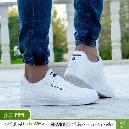 🔹کفش مردانه Reebokمدل Mota( سفید)