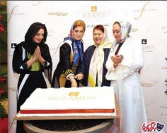 عکس های مدل مانتوی الهام حمیدی و شیلا خداداد در افتتاحییه