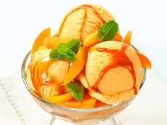 نارنجی های دوست داشتنی😋  #بستنی