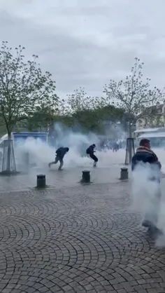 🔹درگیری پلیس با معترضان در «رِن» فرانسه