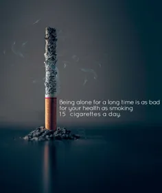 تنهایی طولانی مدت به اندازه کشیدن 15 سیگار در روز برای سل