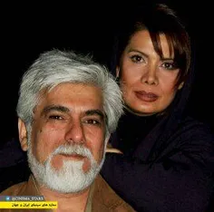 #حسین پاکدل و همسرش #عاطفه رضوی