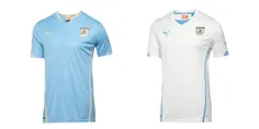 لباس جدید تیم ملی فوتبال اروگوئه در جام جهانی 2014