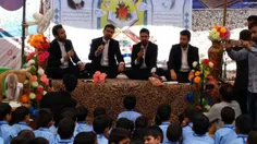 :اجرای گروه تواشیح سیرت النبی مشهد در مدرسه عمومی رسول اک