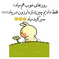 صبر کنید فقط صبر ..