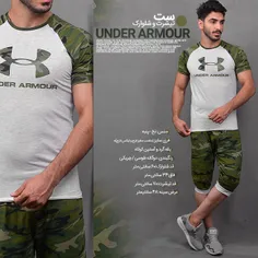 ست #تیشرت و #شلوارک UNDER ARMOUR #مردانه آندر آرمور طرح #