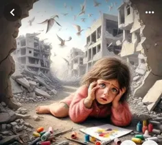 «کاش می‌توانستم کودکان را در قلبم پنهان کنم