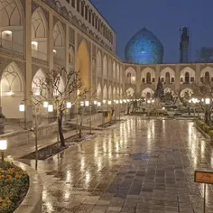 یک شب برفی، هتل عباسی اصفهان