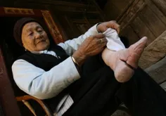 سالها قبل در چین، پاهای کوچک در زنان زیبایی محسوب می‌شد. 