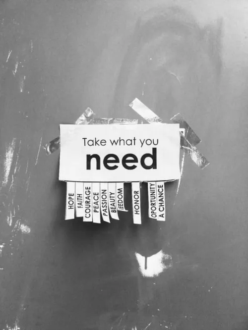 هر چه لازم داری بردار :