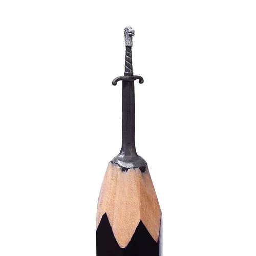خلاقیت هنر مجسمه مداد