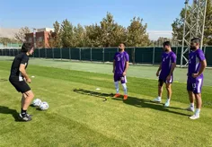 📸حضورداداشم درتمرین روزچهارشنبه تیم ملی💜🇮🇷