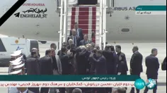 🔴رئیس جمهور تونس وارد تهران شد.