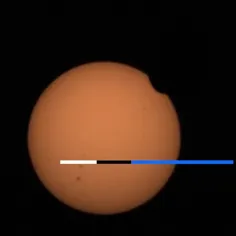 مریخ‌نورد ناسا واضح‌ترین تصویر از خورشید گرفتگی در سیاره‌