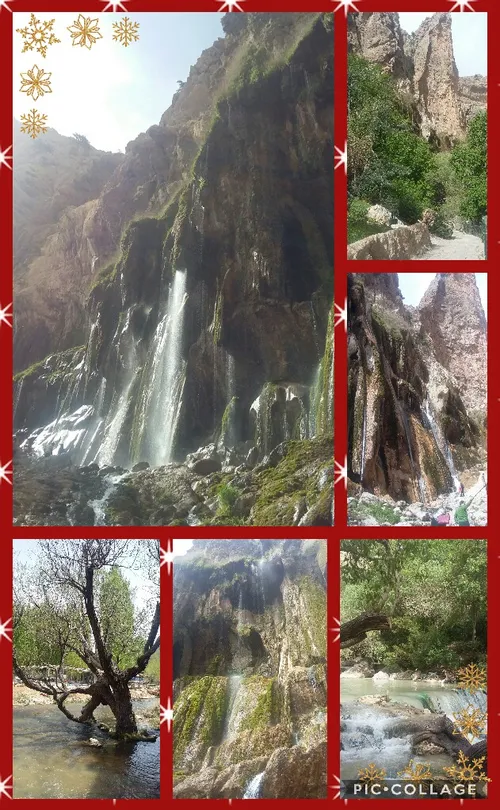 سفر با دوستان آبشار مارگون و چشمه شش پیر