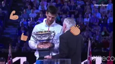 Novak Djokovic of Serbia won the championship with pride.