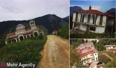روستایی#عجیب در یونان که همه چیز در آن کج است حتی خانه ها