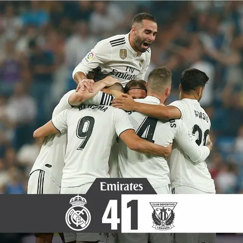 REAL MADRID 4 1 LEGANES