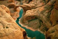این تصویر زیبا از پل «رنگین کمان» در کشور آمریکا به ثبت ر