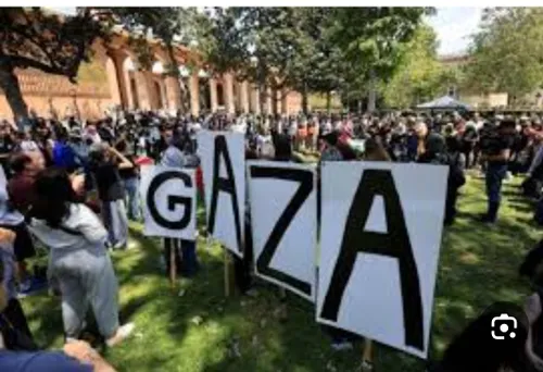 🔴شورش دانشجویان در دانشگاه های امریکا در حمایت از فلسطین 