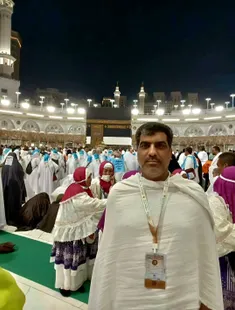 عکس جدید حاج علی مهدوی نژاد مکه۱۴۰۴