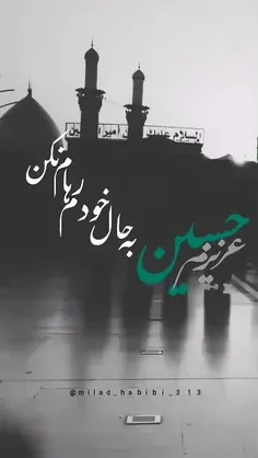 السلام علیک یا أباعبدالله الحسین💔🕌«کپشن👇»