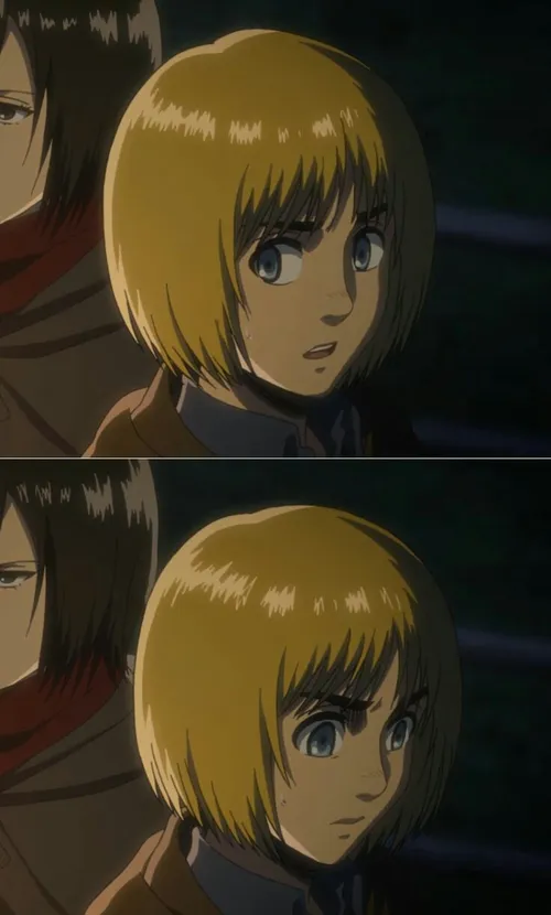 attack on titan~season 3 armin arlert mikasa shingeki