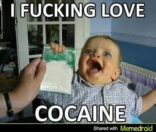 کوکائین داد به بچه