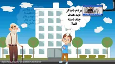 مردم دنیا چند دسته اند! حالت کاراکتری  تصویری 