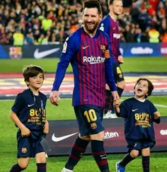 جهان ب اعتبار خنده ی تو زیباست 💖 💫  #messi