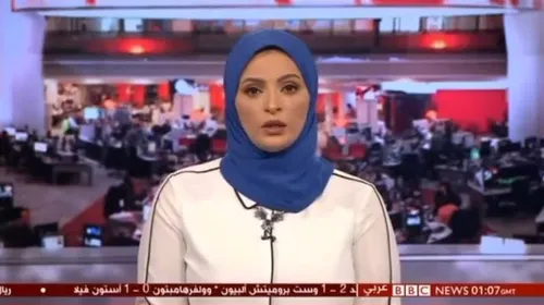بی بی سی عربی گوینده محجبه داره چون سیاست این شبکه برای ک