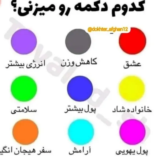 کدوم دکمه رو میزنی🙄🤔🤔🤔