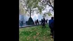پلیس فرانسه به دانش آموزان معترض یک دبیرستان حمله کرد