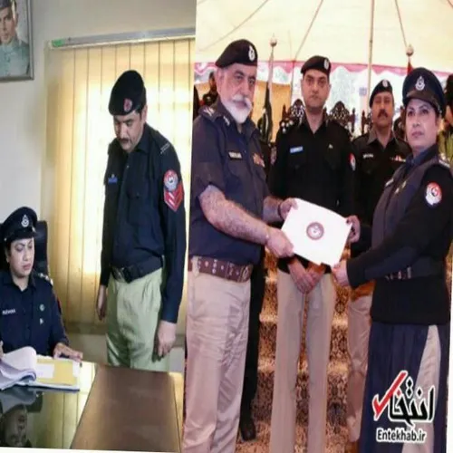 اولین فرمانده پلیس زن در پاکستان
