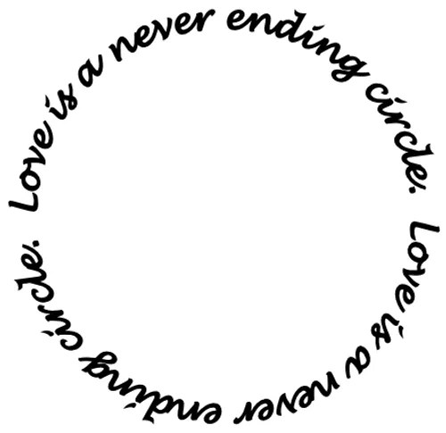 love is a never ending circle! @@@