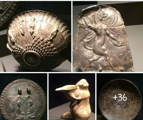 آثار باستانی هفت هزار ساله از تمدن کهن ایران زمین در موزه