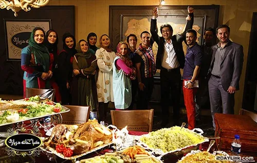 عکسی از مراسم افتتاحیه اکران خصوصی فیلم-مسابقه"رالی ایران