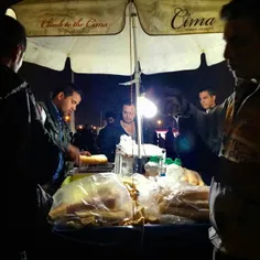 #dailytehran #Falafel #happynewyear #sandwich  #nightphot