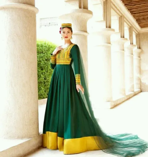شیک ترین مدل های لباس زنان افغانستان مد سنتی ایده مجلسی ف