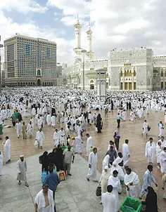 مسجدالحرام و مرکز مکه در عربستان