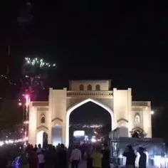 دروازه قرآن  شیراز شب تولدآقاصاحب الزمان...
