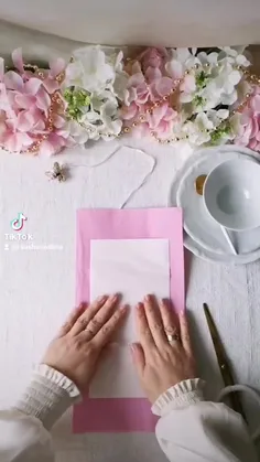 هنر، ترفند آموزش ساخت گل با دستمال کاغذی 😉🌹💫