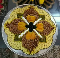 #تزئینات زیبای آجیل #شب_یلدا  #خوراکی #خوردنی #ایده #سفره