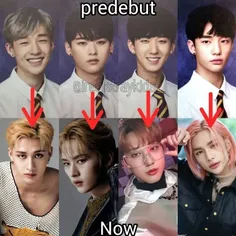 Stray kids 
Predebut =NOW 