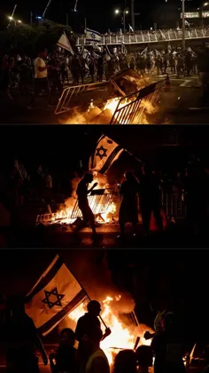 اسقاطیل در آتش خشم معترضان